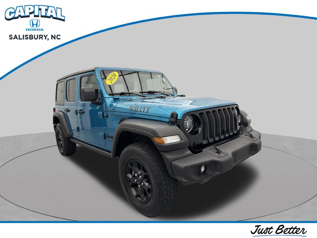Used 2020 Jeep Wrangler Unlimited Sport AWD/4WD image 1