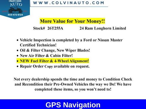 Used 2024 RAM 3500 Limited w/ Safety Group AWD/4WD image 2