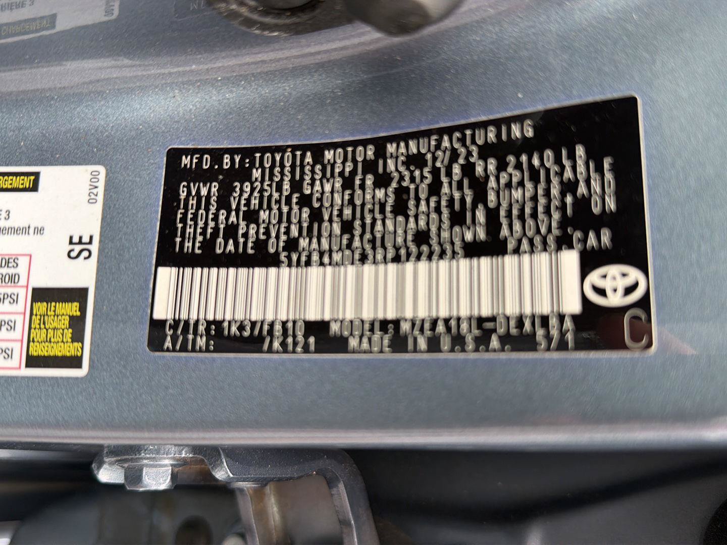 Used 2024 Toyota Corolla LE FWD image 40