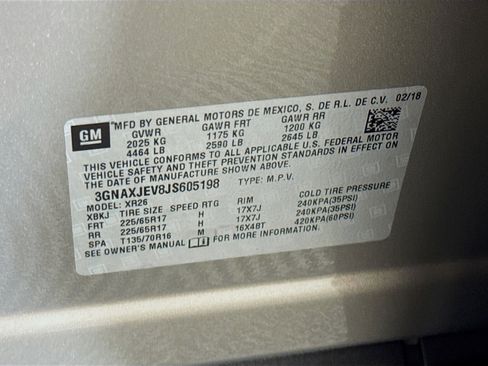 Used 2018 Chevrolet Equinox LT image 39