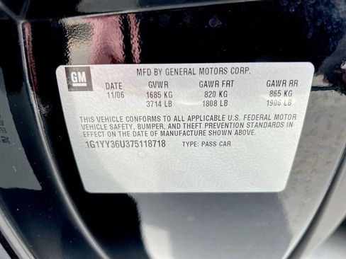Used 2007 Chevrolet Corvette Convertible w/ Preferred Equipment Group RWD image 28