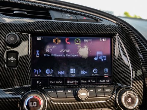 Used 2017 Chevrolet Corvette Stingray Convertible w/ Carbon Flash Badge Package RWD image 28