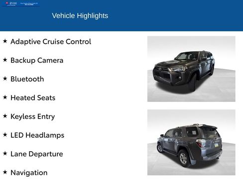 Certified 2021 Toyota 4Runner SR5 Premium w/ Moonroof Package AWD/4WD image 2