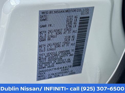 New 2026 Nissan Frontier SV AWD/4WD image 34