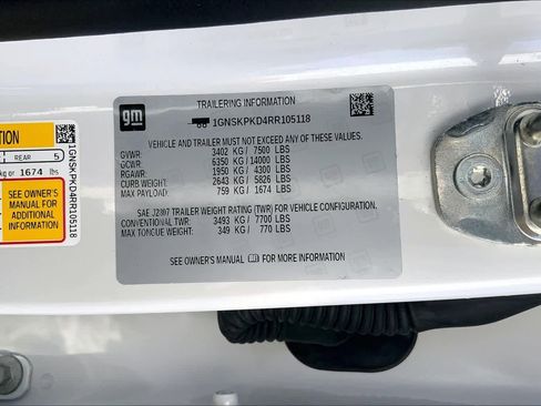 Certified 2024 Chevrolet Tahoe Z71 w/ Luxury Package image 37