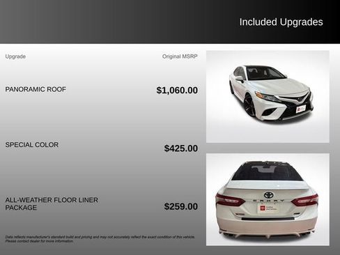 Certified 2020 Toyota Camry XSE image 5