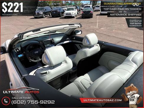 Used 2011 INFINITI G37 Convertible w/ Premium Pkg RWD image 29