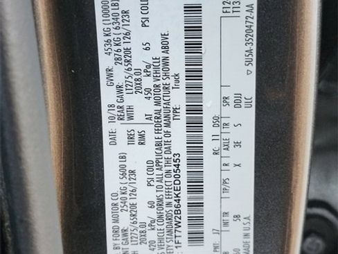 Certified 2019 Ford F250 Lariat w/ Chrome Package image 32