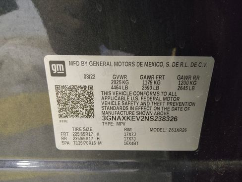 Used 2022 Chevrolet Equinox LT image 33