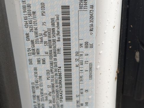 New 2024 Ford Transit 350 XL image 28