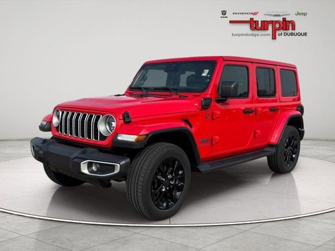 Used 2025 Jeep Wrangler Sahara 4xe AWD/4WD image 1