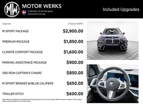 Certified 2025 BMW X7 xDrive40i w/ M Sport Package image 4