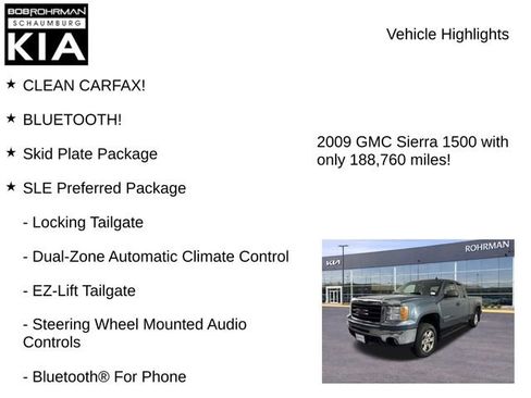 Used 2009 GMC Sierra 1500 SLE w/ Power Pack Plus AWD/4WD image 8