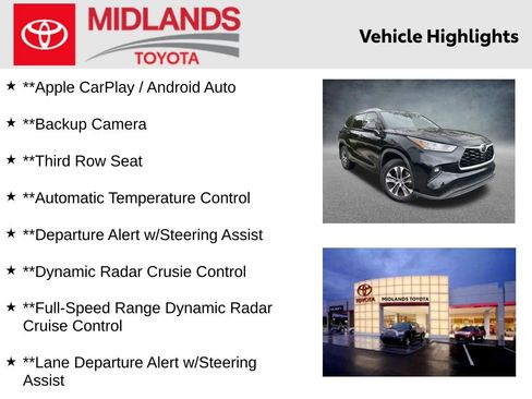 Used 2020 Toyota Highlander XLE AWD/4WD image 2