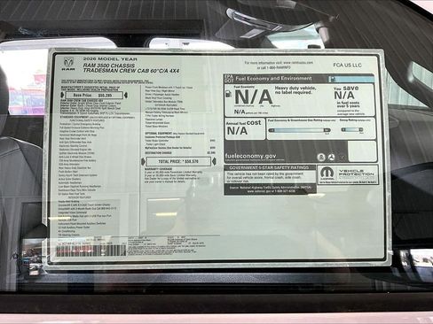 New 2026 RAM 3500 Tradesman AWD/4WD image 17