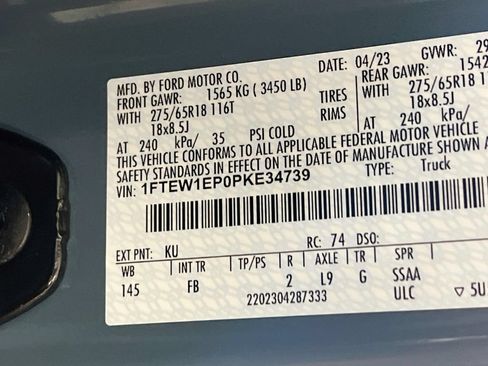 Used 2023 Ford F150 XLT w/ Equipment Group 302A High AWD/4WD image 28