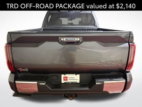 Certified 2025 Toyota Tundra 1794 Edition w/ TRD Off-Road Package AWD/4WD image 4