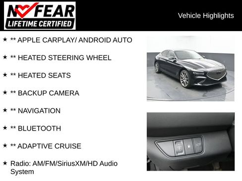 Used 2025 Genesis G70 2.5T AWD/4WD image 2