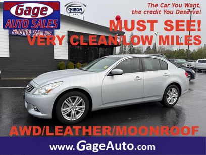 Used 2013 INFINITI G37 x w/ Premium Pkg
