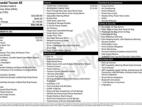 Used 2020 Hyundai Tucson SE FWD image 8