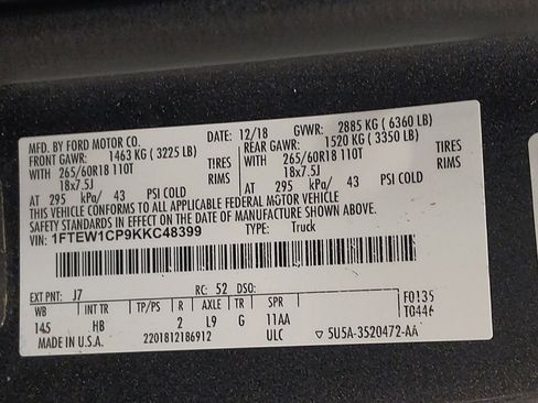 Used 2019 Ford F150 Lariat image 33