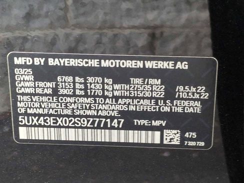 Used 2025 BMW X6 M60i w/ Executive Package AWD/4WD image 39