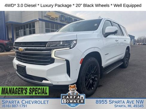 Used 2023 Chevrolet Tahoe LT w/ Luxury Package AWD/4WD image 7
