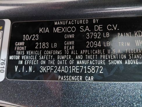 Used 2024 Kia Forte LXS w/ LXS Technology Package image 21