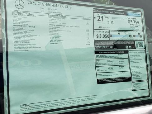 New 2025 Mercedes-Benz GLS 450 GLS 450 image 32