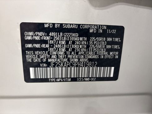 Certified 2023 Subaru Forester Limited image 14