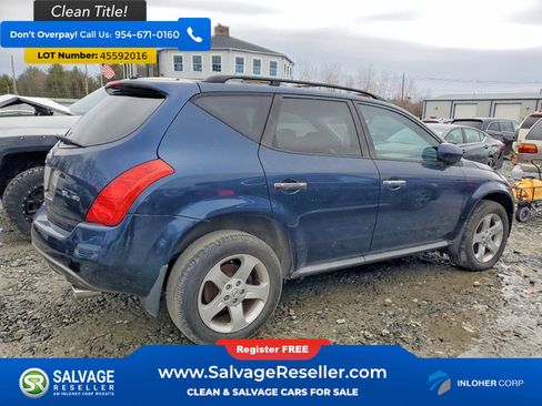Used 2005 Nissan Murano SL w/ (G04) SL Touring Pkg AWD/4WD image 4