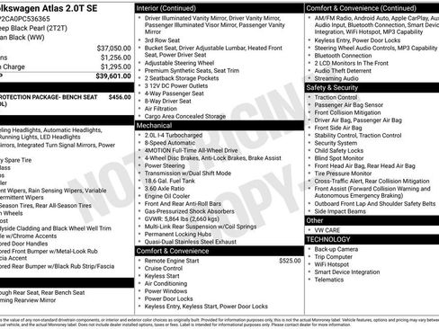 Used 2023 Volkswagen Atlas SE AWD/4WD image 13