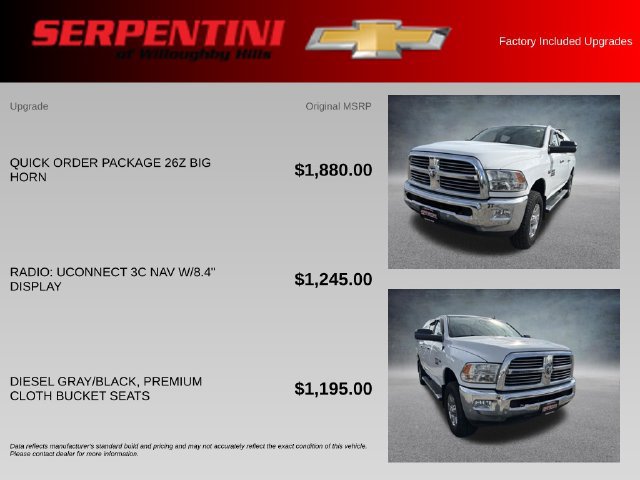 Used 2017 RAM 2500 Big Horn AWD/4WD image 4