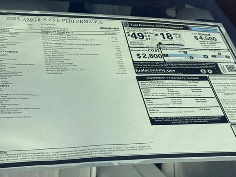 New 2025 Mercedes-Benz S 63 AMG S image 33