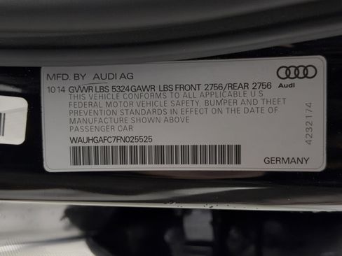 Used 2015 Audi A6 3.0T Prestige w/ Prestige Package AWD/4WD image 27