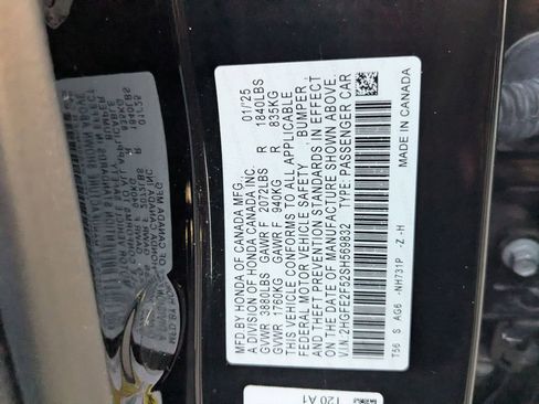 Used 2025 Honda Civic Sport image 33