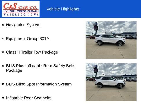Used 2017 Ford Explorer Limited w/ Equipment Group 301A FWD image 2