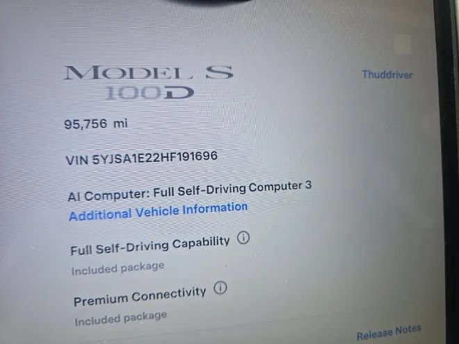 Used 2017 Tesla Model S 100D AWD/4WD image 5