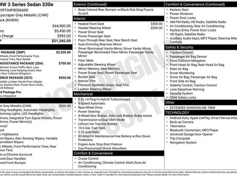 Used 2023 BMW 330e w/ M Sport Package image 17