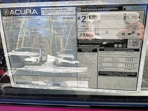 New 2025 Acura MDX A-Spec image 27