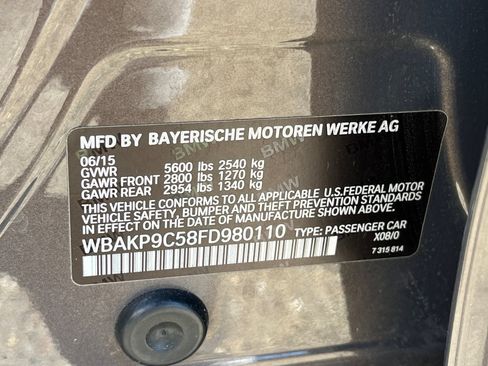 Used 2015 BMW 550i xDrive Sedan AWD/4WD image 10