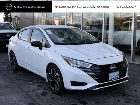 New 2025 Nissan Versa SR w/ Trunk Package image 1