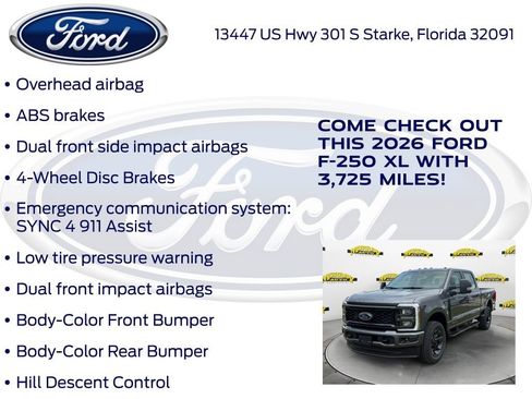New 2026 Ford F250 XL w/ STX Appearance Package image 30