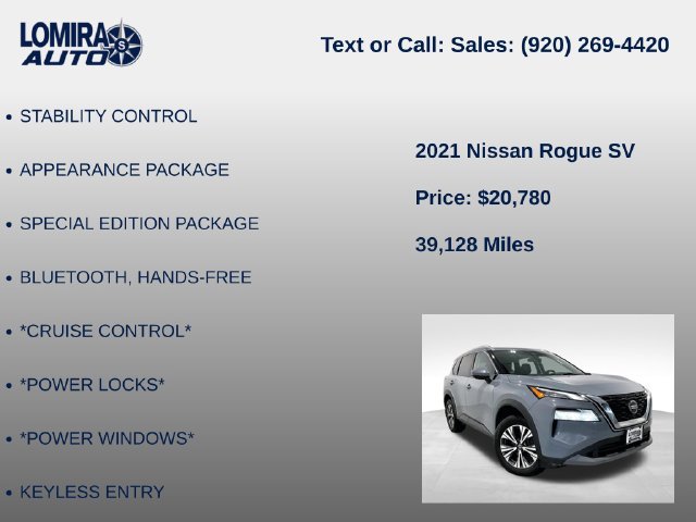 Used 2021 Nissan Rogue SV AWD/4WD image 14