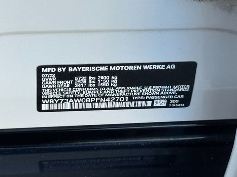 Used 2023 BMW i4 eDrive40 w/ M Sport Package RWD image 51
