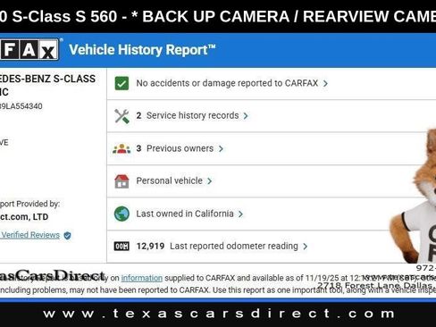 Used 2020 Mercedes-Benz S 560 4MATIC Sedan image 9