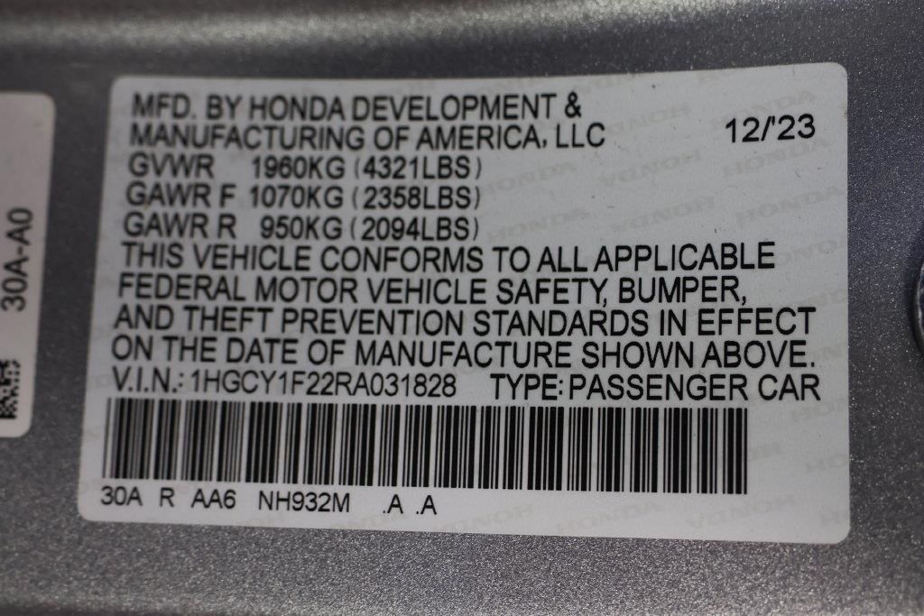 Used 2024 Honda Accord LX image 28
