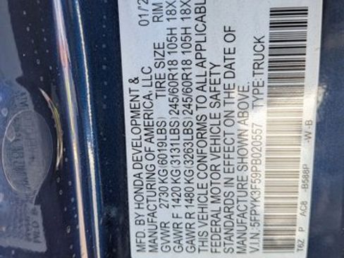 Used 2023 Honda Ridgeline RTL image 26