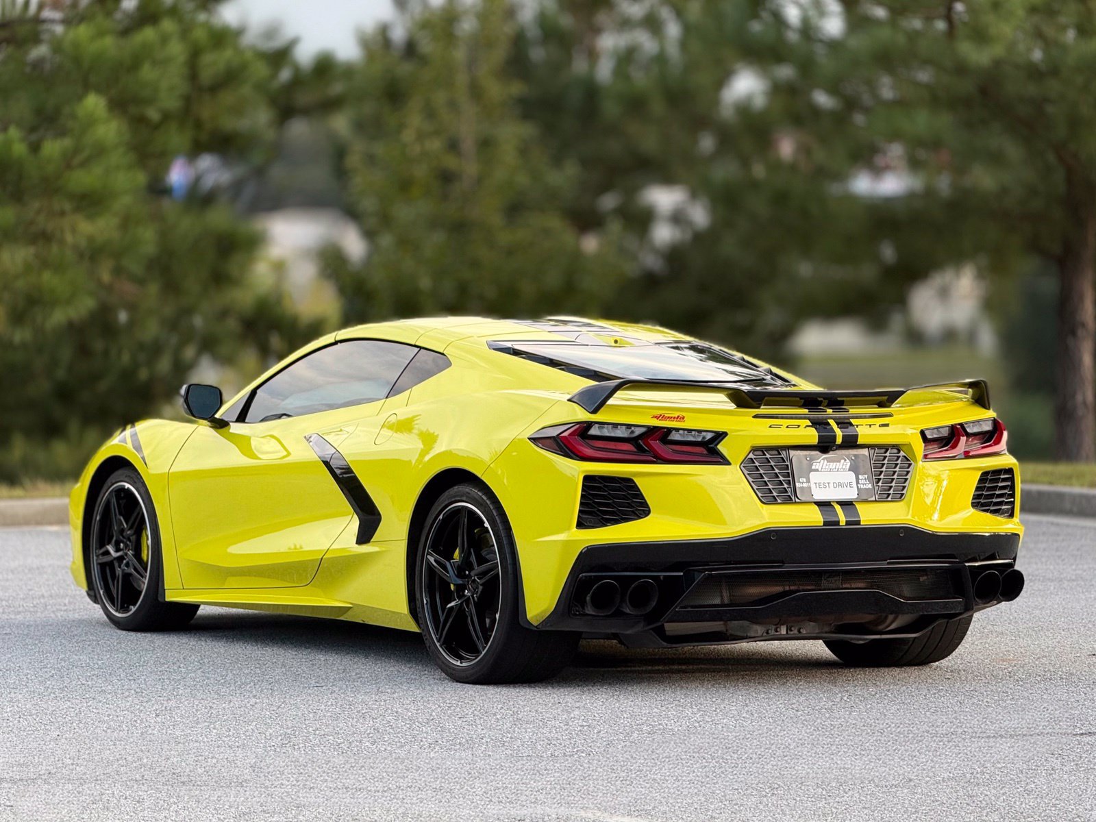 Used 2021 Chevrolet Corvette Stingray Preferred Cpe w/ Battery Protection Package RWD image 10