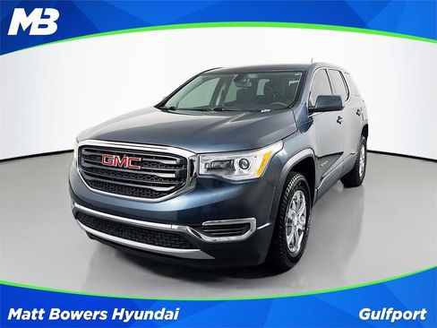 Used 2019 GMC Acadia SLE w/ LPO, Floor Liner Package FWD image 1